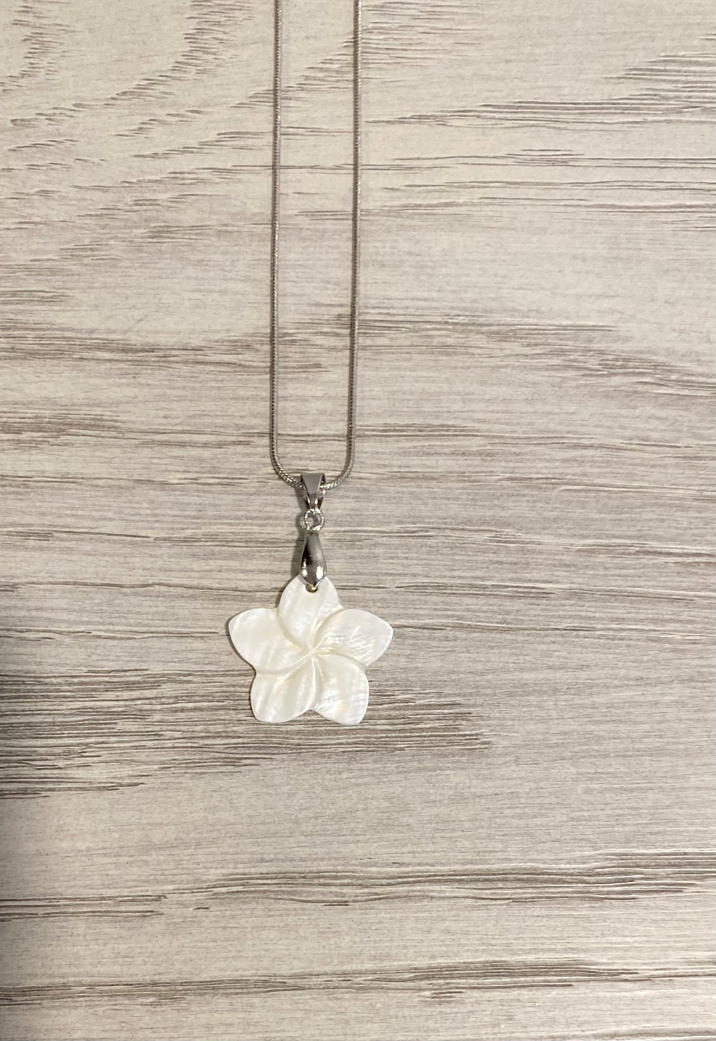 Plumeria Flower Necklace