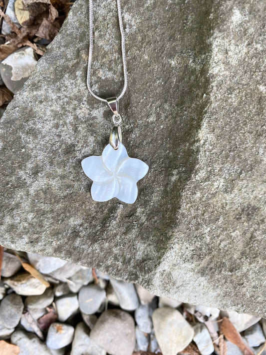 Plumeria Flower Necklace