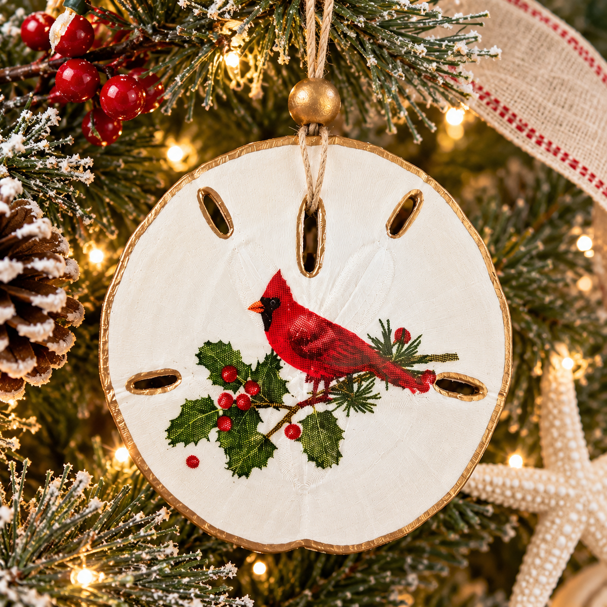 Cardinal Ornament