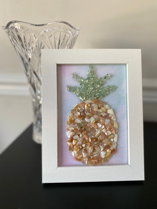 Pineapple Framed Art