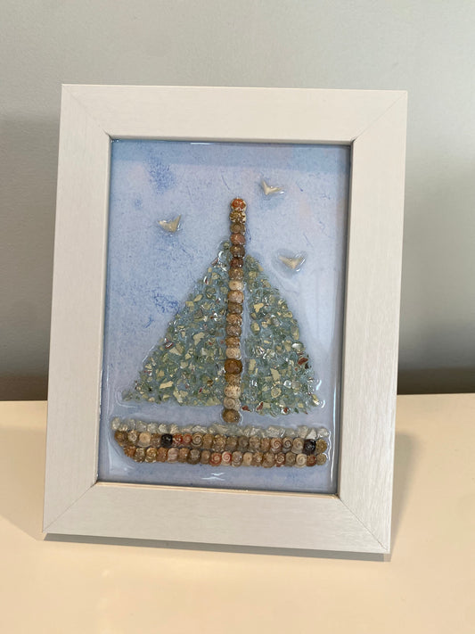Sailboat Framed Art